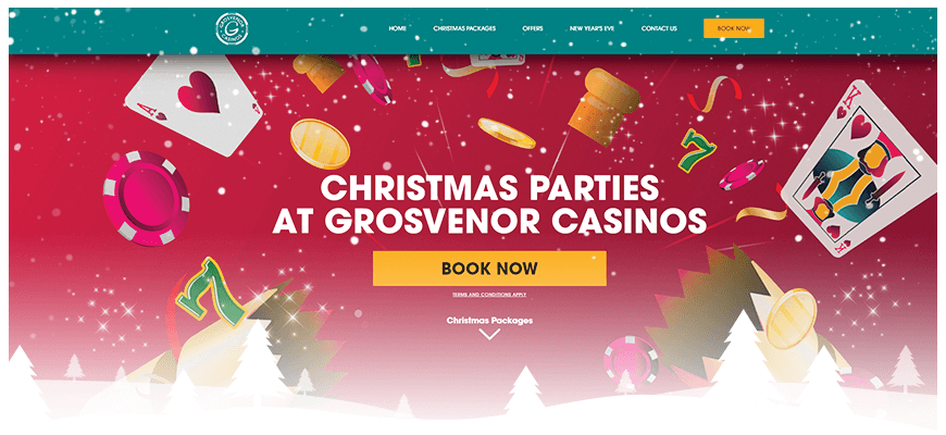 Christmas Party Grosvenor Casino